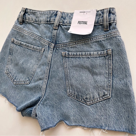 Garage Festival Jean Shorts Size 23 / 00 - Picture 7 of 7